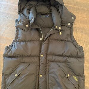 Polo Ralph Lauren Black Puffer Vest
